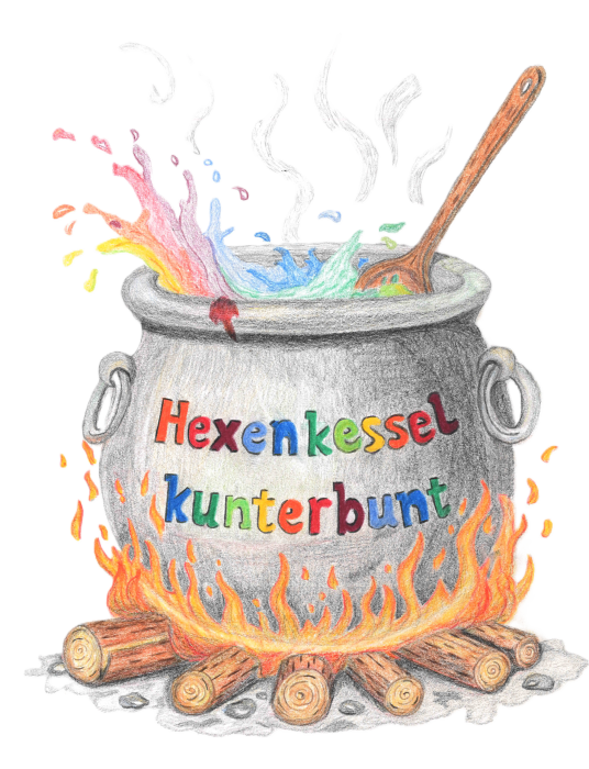 Hexenkessel freigestellt