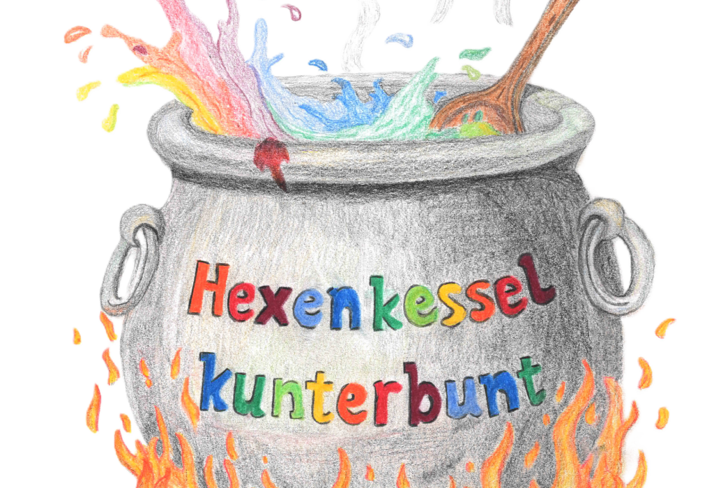 Hexenkessel freigestellt